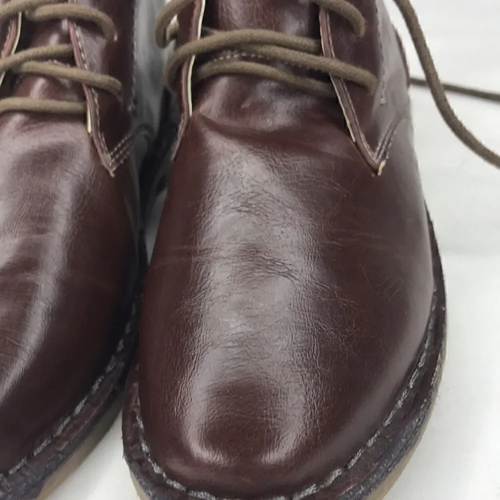 Reaction Kenneth Cole KIDS Brown Chukka Boots Size 13